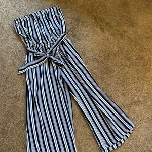 Strapless jumpsuit